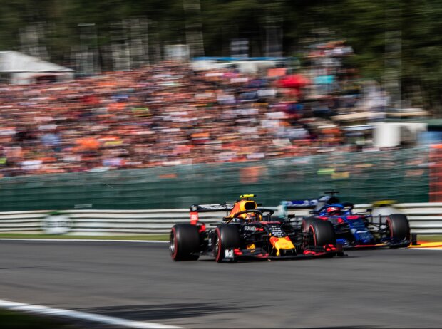 Alexander Albon, Daniil Kwjat Alexander Albon, Daniil Kwjat