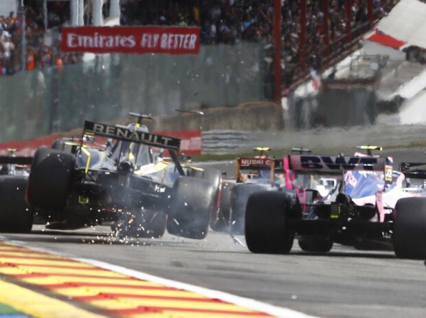 Daniel Ricciardo, Lance Stroll Daniel Ricciardo, Lance Stroll