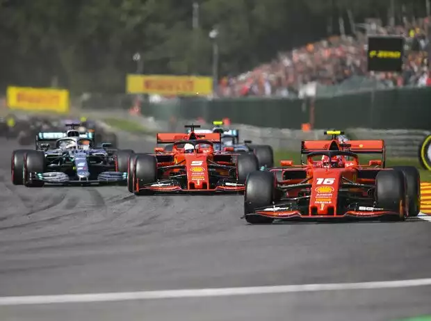 Charles Leclerc, Sebastian Vettel, Lewis Hamilton, Valtteri Bottas Titel-Bild zur News: Charles Leclerc, Sebastian Vettel, Lewis Hamilton, Valtteri Bottas