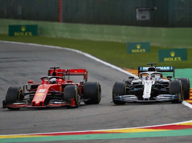 Sebastian Vettel, Lewis Hamilton Sebastian Vettel, Lewis Hamilton