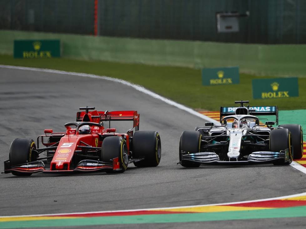 Sebastian Vettel, Lewis Hamilton