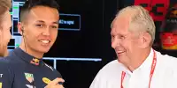 Bild zum Inhalt: Alexander Albon: Seine Mutter prophezeite den Red-Bull-Aufstieg ...