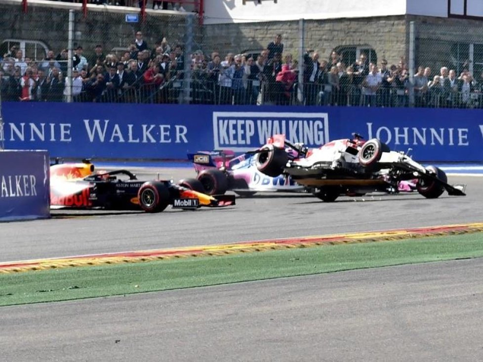 Charles Leclerc, Sebastian Vettel, Lewis Hamilton, Max Verstappen, Kimi Räikkönen