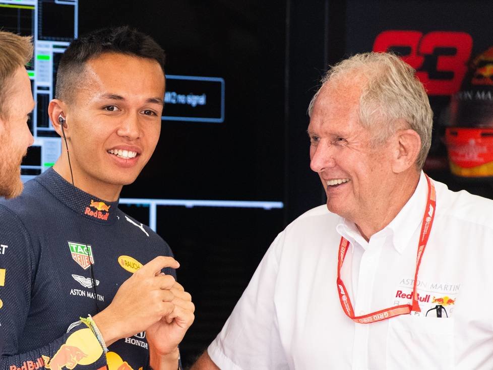 Alexander Albon, Helmut Marko