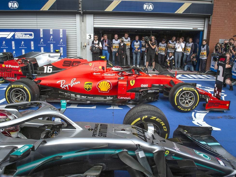 Charles Leclerc, Lewis Hamilton