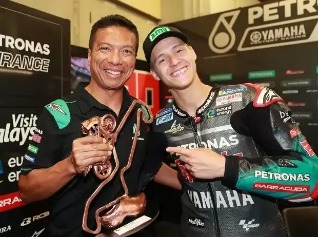 Fabio Quartararo, Razlan Rasali Titel-Bild zur News: Fabio Quartararo, Razlan Rasali