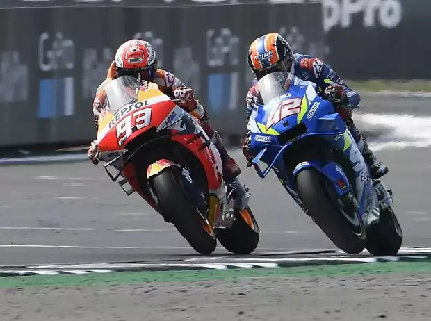 Marc Marquez, Alex Rins Titel-Bild zur News: Marc Marquez, Alex Rins