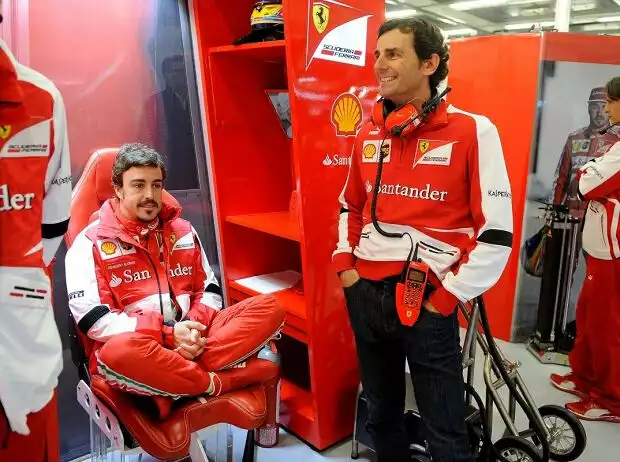 Fernando Alonso, Pedro de la Rosa Titel-Bild zur News: Fernando Alonso, Pedro de la Rosa