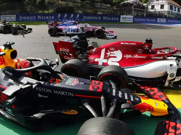 Valtteri Bottas, Kimi Räikkönen, Max Verstappen Titel-Bild zur News: Valtteri Bottas, Kimi Räikkönen, Max Verstappen
