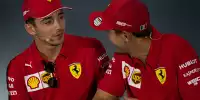 Bild zum Inhalt: Sebastian Vettel: Es war offensichtlich, wie gut Leclerc ist