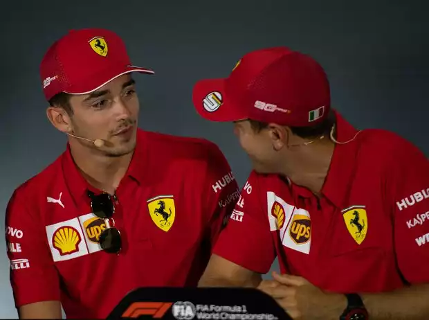 Charles Leclerc, Sebastian Vettel Titel-Bild zur News: Charles Leclerc, Sebastian Vettel