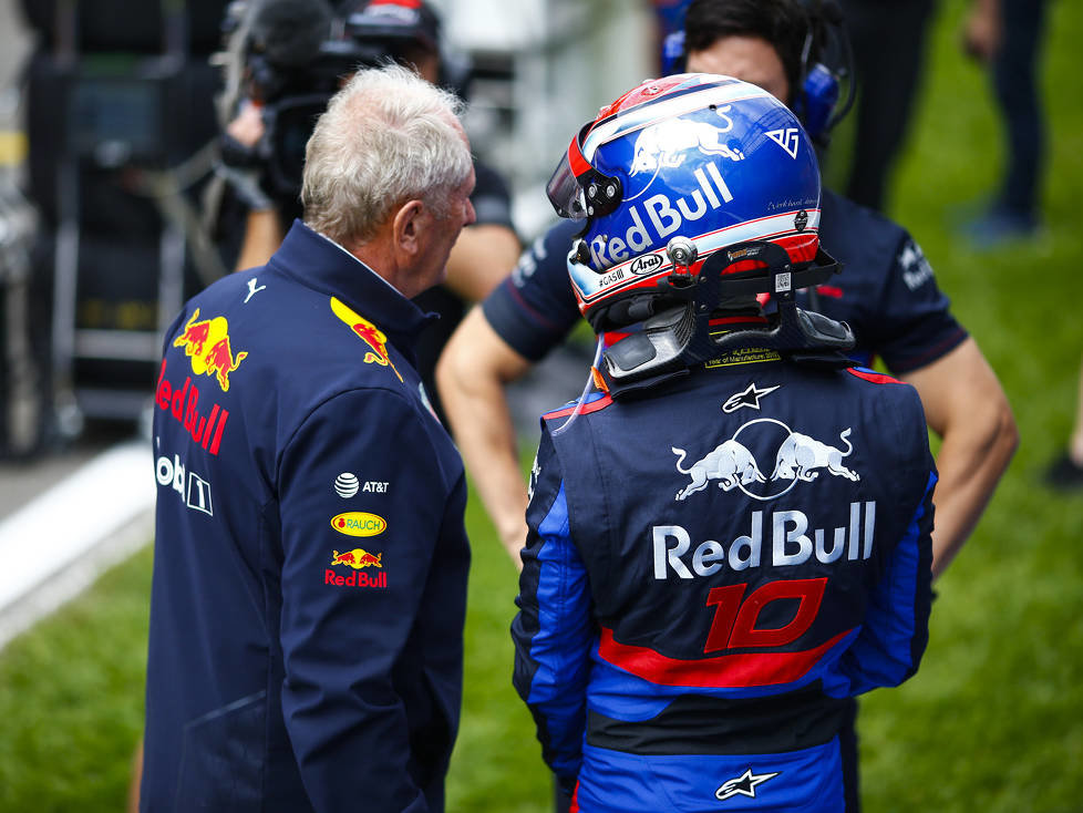 Helmut Marko, Pierre Gasly