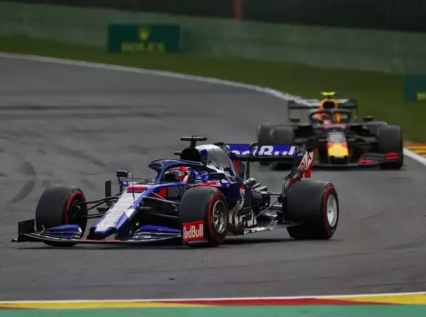 Titel-Bild zur News: Daniil Kwjat, Alexander Albon