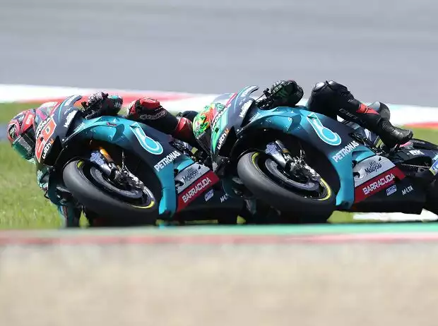Titel-Bild zur News: Fabio Quartararo, Franco Morbidelli