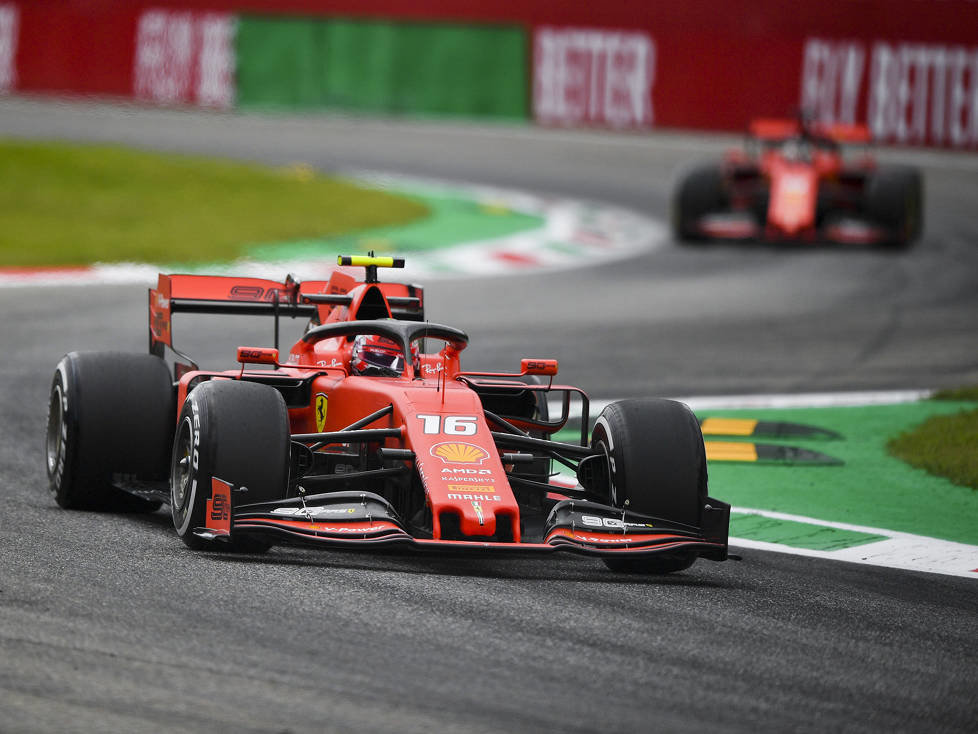 Charles Leclerc, Sebastian Vettel