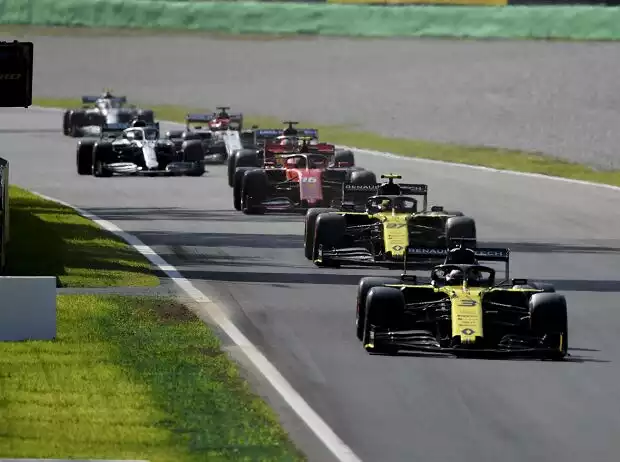 Daniel Ricciardo, Nico Hülkenberg, Charles Leclerc, Carlos Sainz, Lewis Hamilton Titel-Bild zur News: Daniel Ricciardo, Nico Hülkenberg, Charles Leclerc, Carlos Sainz, Lewis Hamilton