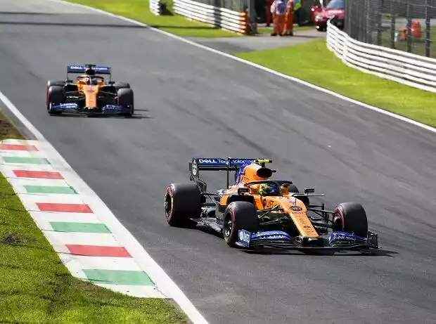 Lando Norris, Carlos Sainz Titel-Bild zur News: Lando Norris, Carlos Sainz