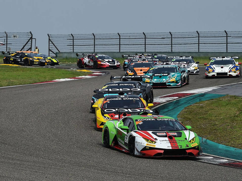 Start der Lamborghini Super Trofeo Asia 2019 in Schanghai