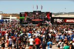 Paddock Show bei der Superbike-WM in Portimao