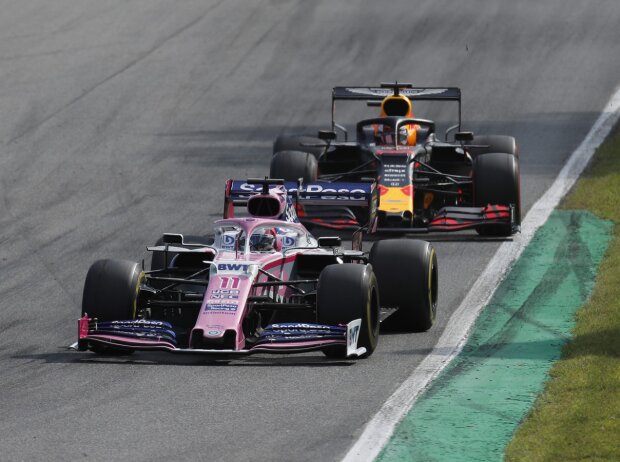 Sergio Perez, Max Verstappen