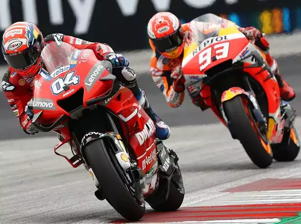 Andrea Dovizioso, Marc Marquez Titel-Bild zur News: Andrea Dovizioso, Marc Marquez