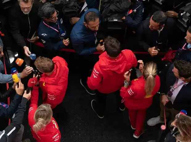 Sebastian Vettel, Charles Leclerc Titel-Bild zur News: Sebastian Vettel, Charles Leclerc