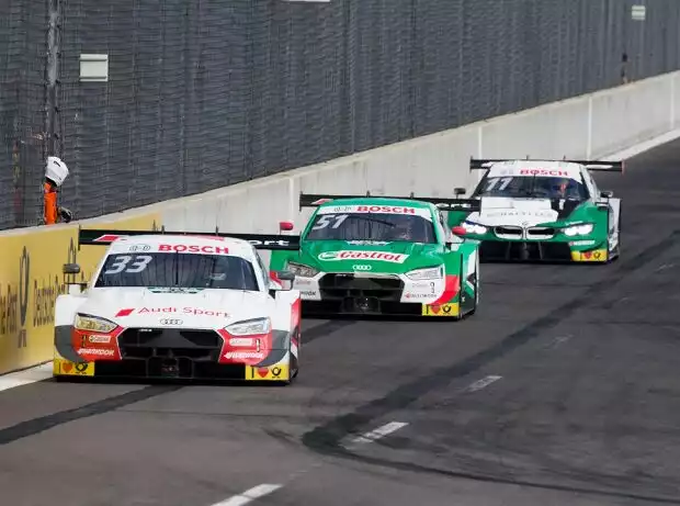 Rene Rast, Nico Müller, Marco Wittmann Titel-Bild zur News: Rene Rast, Nico Müller, Marco Wittmann
