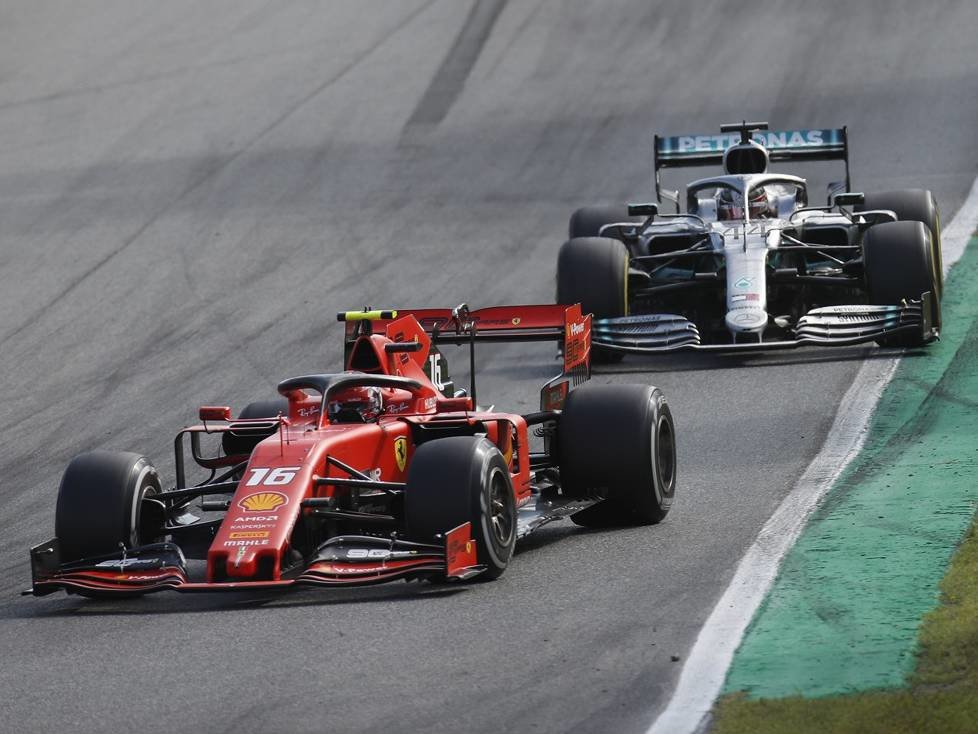 Charles Leclerc, Lewis Hamilton