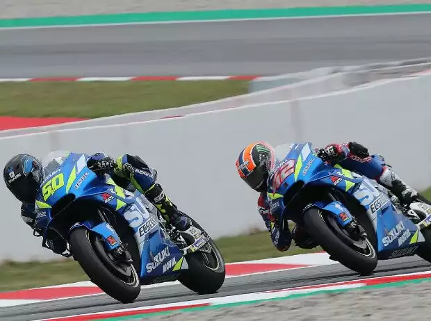 Alex Rins, Sylvain Guintoli Titel-Bild zur News: Alex Rins, Sylvain Guintoli