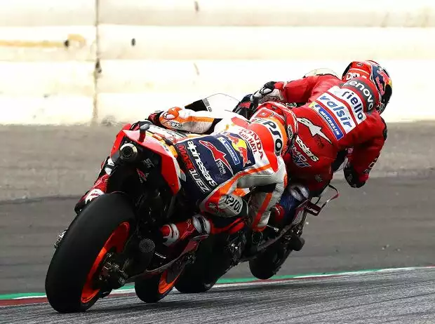 Marc Marquez, Andrea Dovizioso Titel-Bild zur News: Marc Marquez, Andrea Dovizioso