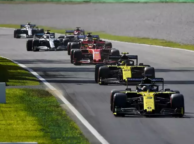 Daniel Ricciardo, Nico Hülkenberg, Charles Leclerc Titel-Bild zur News: Daniel Ricciardo, Nico Hülkenberg, Charles Leclerc