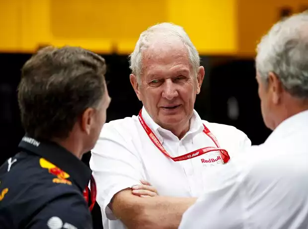 Christian Horner, Helmut Marko Titel-Bild zur News: Christian Horner, Helmut Marko