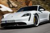Bild zum Inhalt: Porsche Taycan (2019) im Vergleich mit Porsche Panamera und Tesla Model S