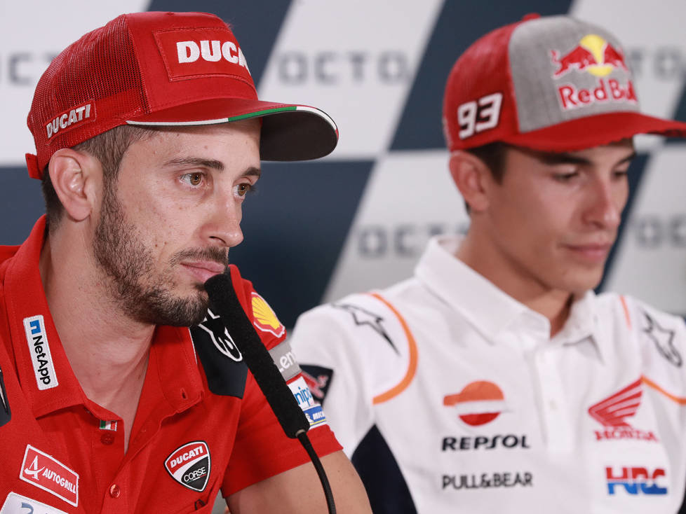 Andrea Dovizioso, Marc Marquez