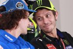 Alex Rins und Valentino Rossi 