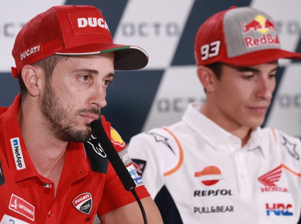 Andrea Dovizioso, Marc Marquez Andrea Dovizioso, Marc Marquez