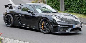 Porsche 718 Cayman GT4 RS (2020)? Erlkönig am Ring erwischt
