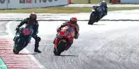 Bild zum Inhalt: MotoGP Misano 2019: Marquez fängt Quartararo in letzter Runde ab