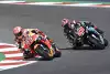 Bild zum Inhalt: "Also auch ein Mensch": Quartararo jubelt über Misano-Duell mit Marquez