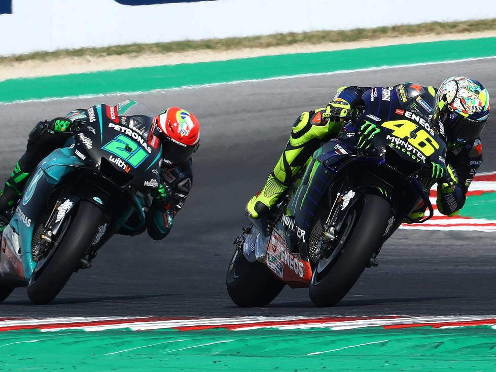 Franco Morbidelli, Valentino Rossi