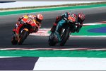 Fabio Quartararo (Petronas Yamaha) und Marc Marquez (Honda) 