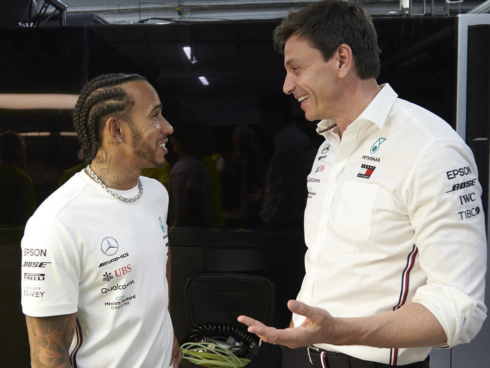 Lewis Hamilton, Toto Wolff