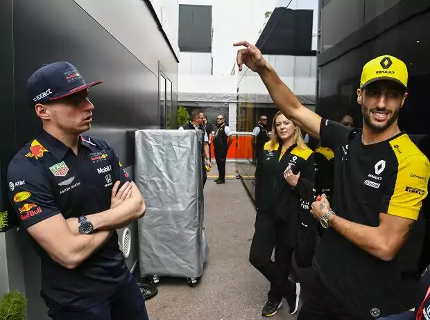 Max Verstappen, Daniel Ricciardo Titel-Bild zur News: Max Verstappen, Daniel Ricciardo