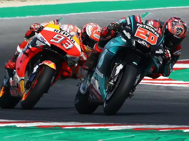 Fabio Quartararo, Marc Marquez Titel-Bild zur News: Fabio Quartararo, Marc Marquez