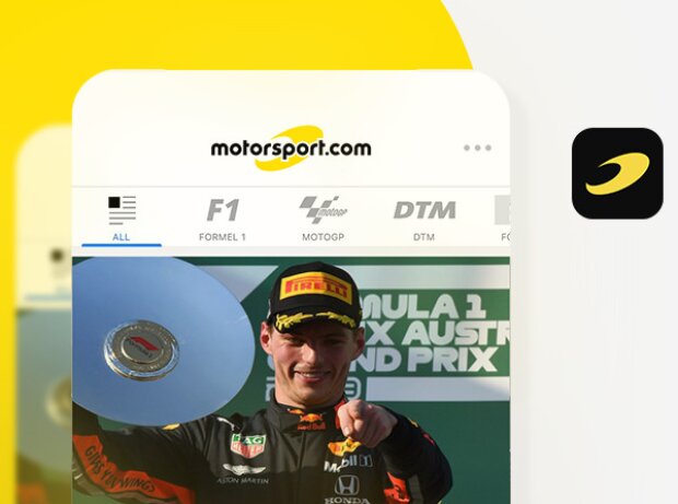 Titel-Bild zur News: App von Motorsport.com