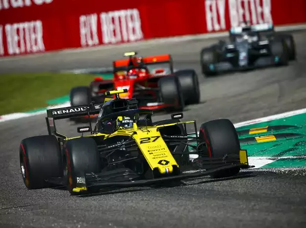 Nico Hülkenberg, Charles Leclerc, Lewis Hamilton Titel-Bild zur News: Nico Hülkenberg, Charles Leclerc, Lewis Hamilton