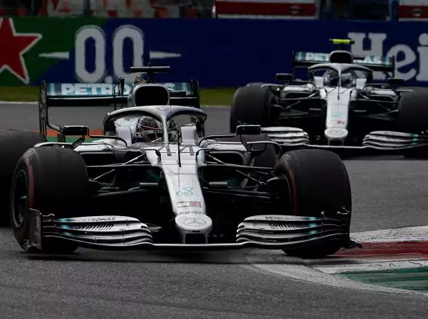 Lewis Hamilton, Valtteri Bottas Titel-Bild zur News: Lewis Hamilton, Valtteri Bottas