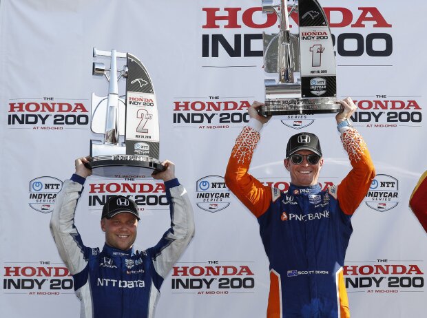 Felix Rosenqvist, Scott Dixon Felix Rosenqvist, Scott Dixon