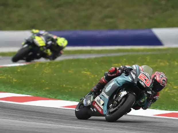 Fabio Quartararo, Valentino Rossi Titel-Bild zur News: Fabio Quartararo, Valentino Rossi