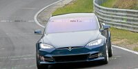 Bild zum Inhalt: Tesla Model S: Inoffizieller Rundenrekord am Nürburgring